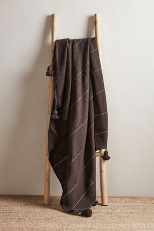 Moroccan Tasseled Blanket