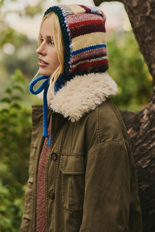 Evie Multi Stripe Bonnet by Free People