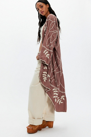Magnolia Embroidered Duster