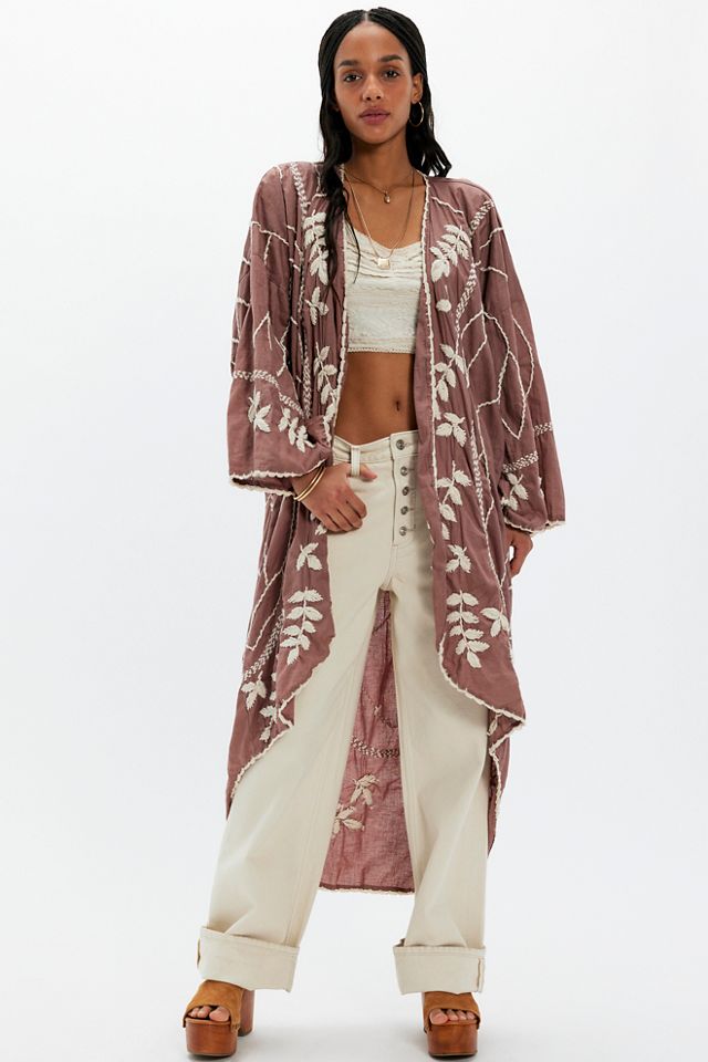 Magnolia Embroidered Duster #2
