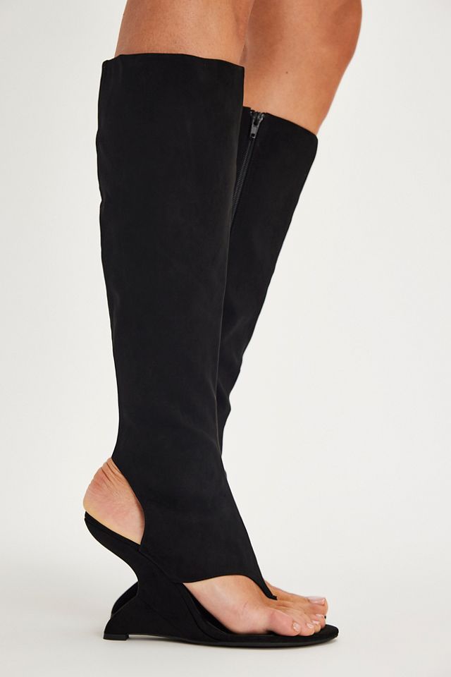 Alix Knee-High Wedges #1