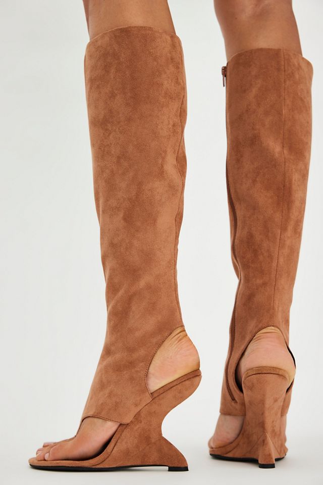Alix Knee-High Wedges #2