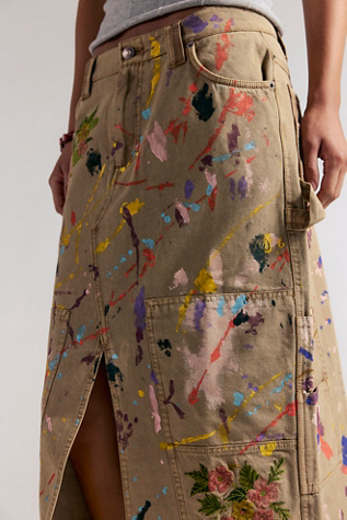 We The Free Sunday Painter Maxi Skirt