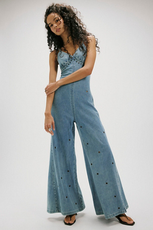 OneTeaspoon Brigitte Wide Leg Jumpsuit | Free People