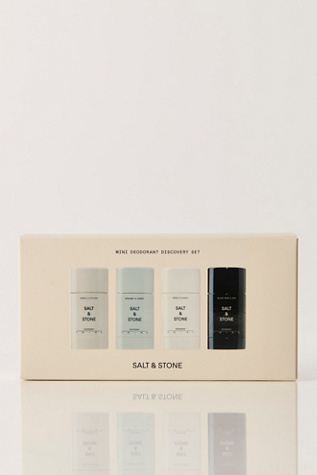 Мини-набор дезодорантов SALT & STONE Discovery, цвет: Assorted — фото 2
