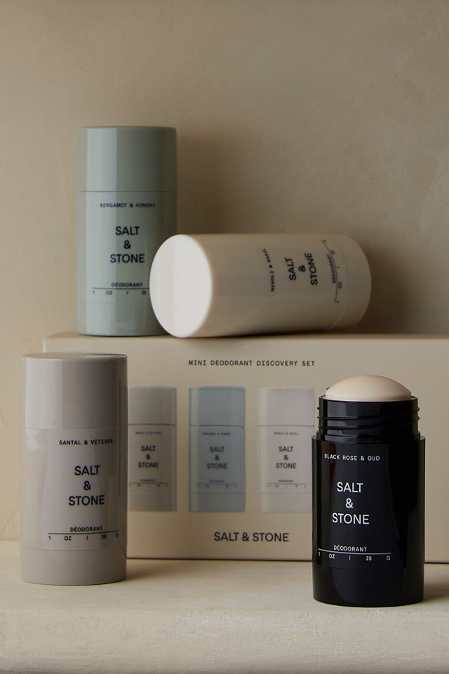 SALT & STONE Mini Deodorant Discovery Set #4