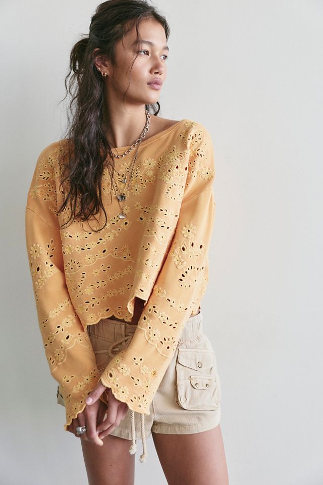 Iris Embroidered Sweatshirt #2
