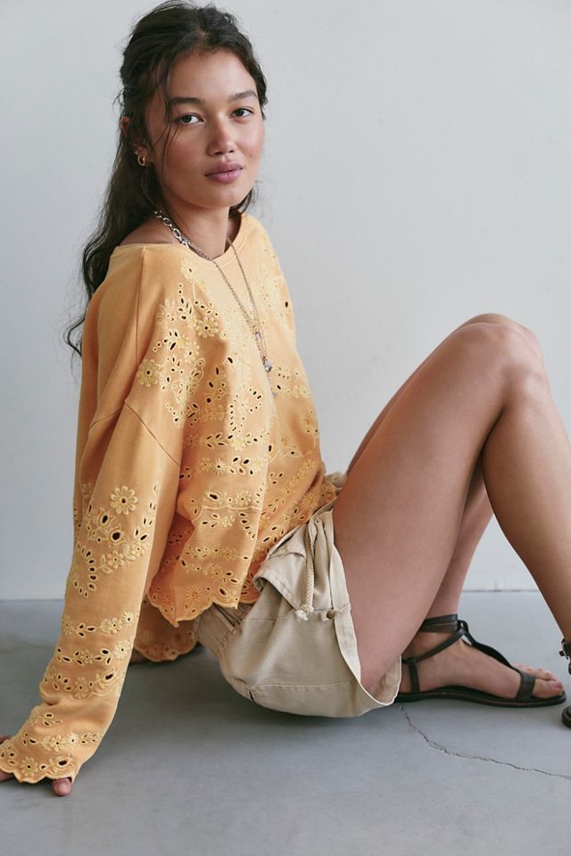 Iris Embroidered Sweatshirt #3