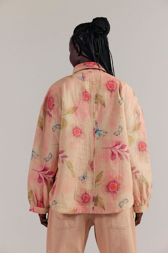 We The Free Petina Garden Printed Button Down #1
