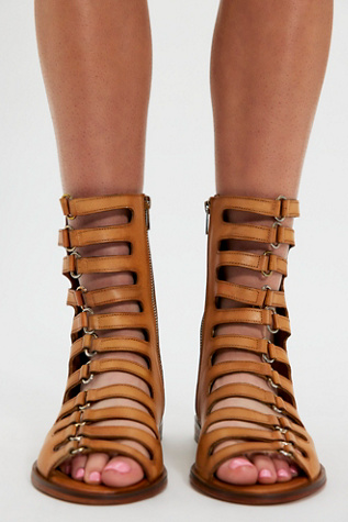 Main Stage Gladiator Sandals by Seychelles at Free People in Brown, Size: US 8.5