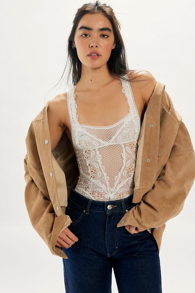 Moonlit Meadow Lace Bodysuit #8