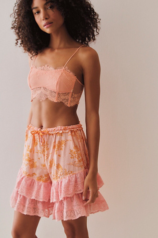 Darling Days Bloomers by Intimately at Free People in Pink, Size: S