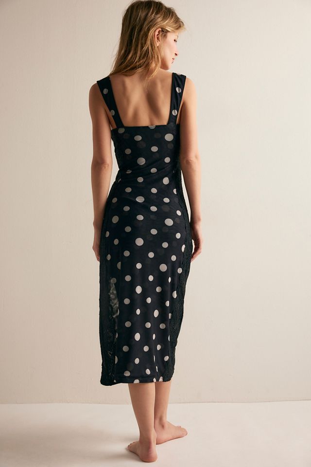 Not Your Baby Printed Midi Slip Dress