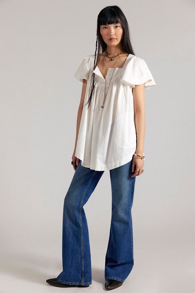 sachin and babi light blue dress Free People Saffron Embroidered Tunic Top Medium M : Amazon.co.uk:  Everything Else