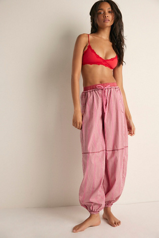 Over The Moon House Pants by Intimately at Free People in Red, Size: XS