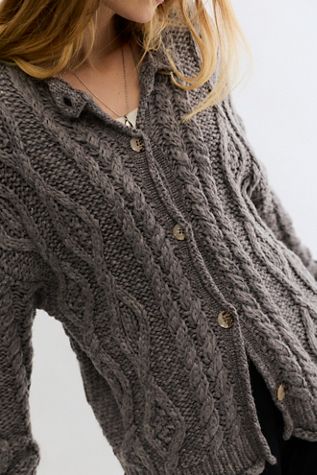 Opal Rollneck Knit Cardi