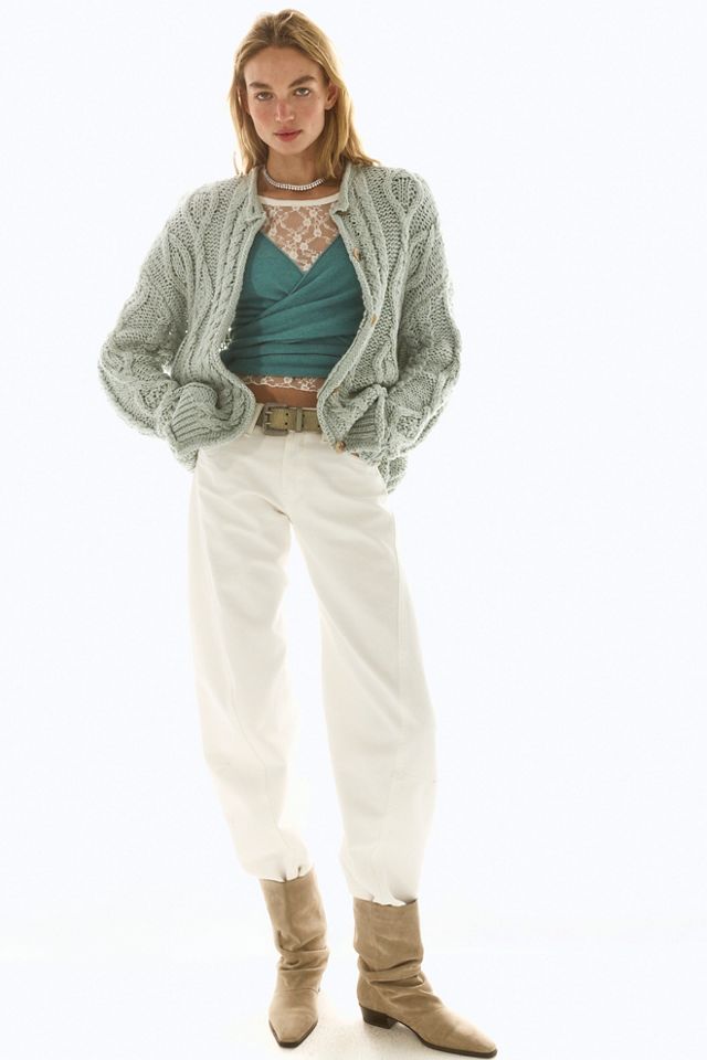 Cardigan en maille à col roulé Opal #3