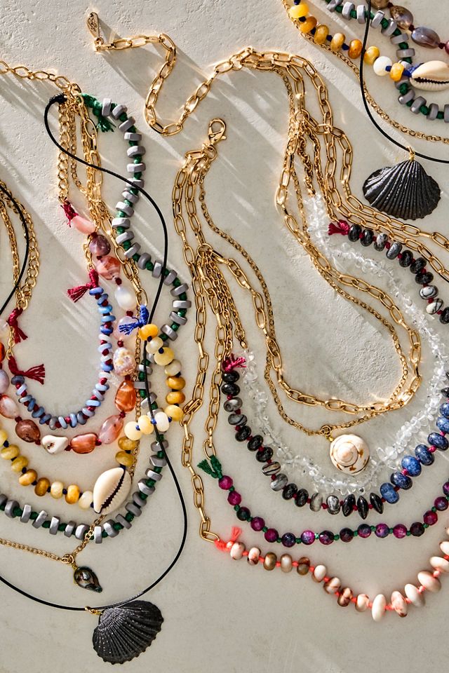 Hailee Semiprecious Beaded Necklace #5