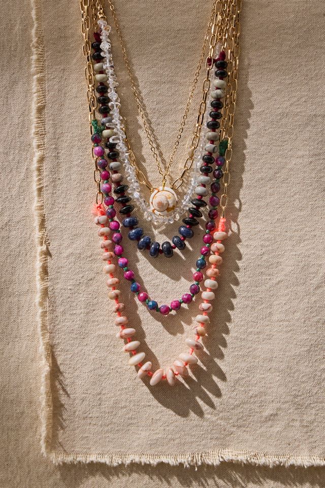 Hailee Semiprecious Beaded Necklace #2