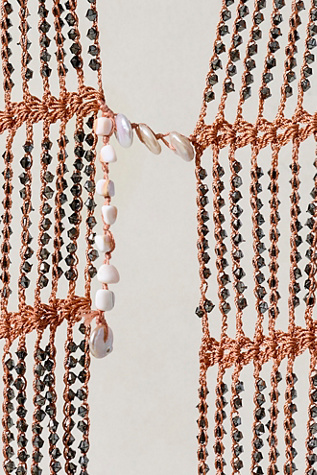Женские украшения Ariana Ost Beads Gallore Bodychain, цвет: Коралловый — фото 3