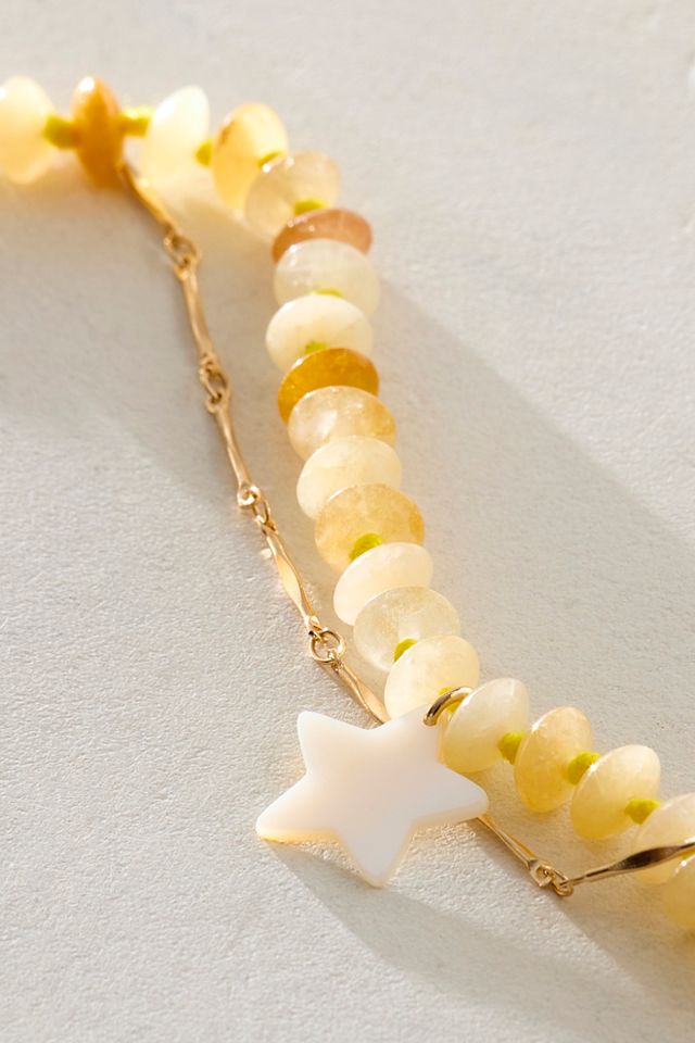 Ariana Ost Iridessa Semiprecious Stone Anklet #2