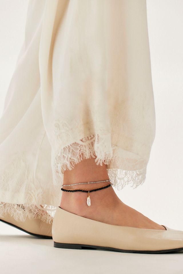 Ariana Ost Primrose Semiprecious Stone Anklet #4