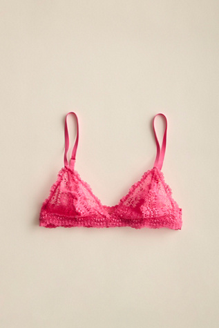 This Or That Lace Plunge Triangle Bralette