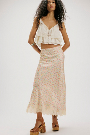 Rixo Matilde Katie Flora Skirt