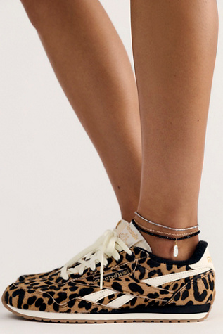 Reebok Classic AZ Animal Print Sneakers at Free People in Brown, Size: US 8