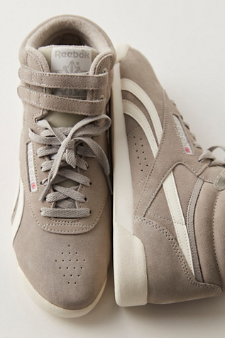 Reebok F/S Hi Sneakers at Free People in Grey, Size: US 8