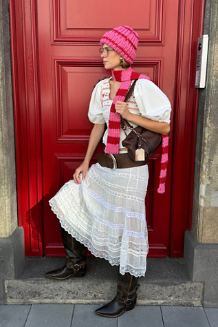 Lily Lace Maxi Skirt