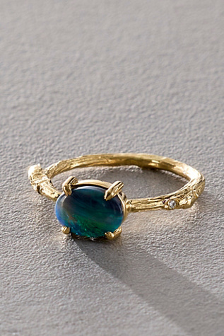 Женское кольцо Elisabeth Bell Jewelry Elisabeth Bell Celestial Tide Opal — фото 2