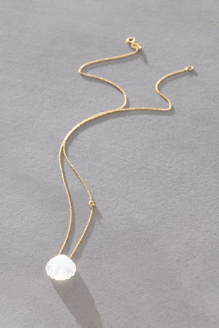 Женское колье Elisabeth Bell Jewelry Elisabeth Bell Moonstone Shell — фото 3
