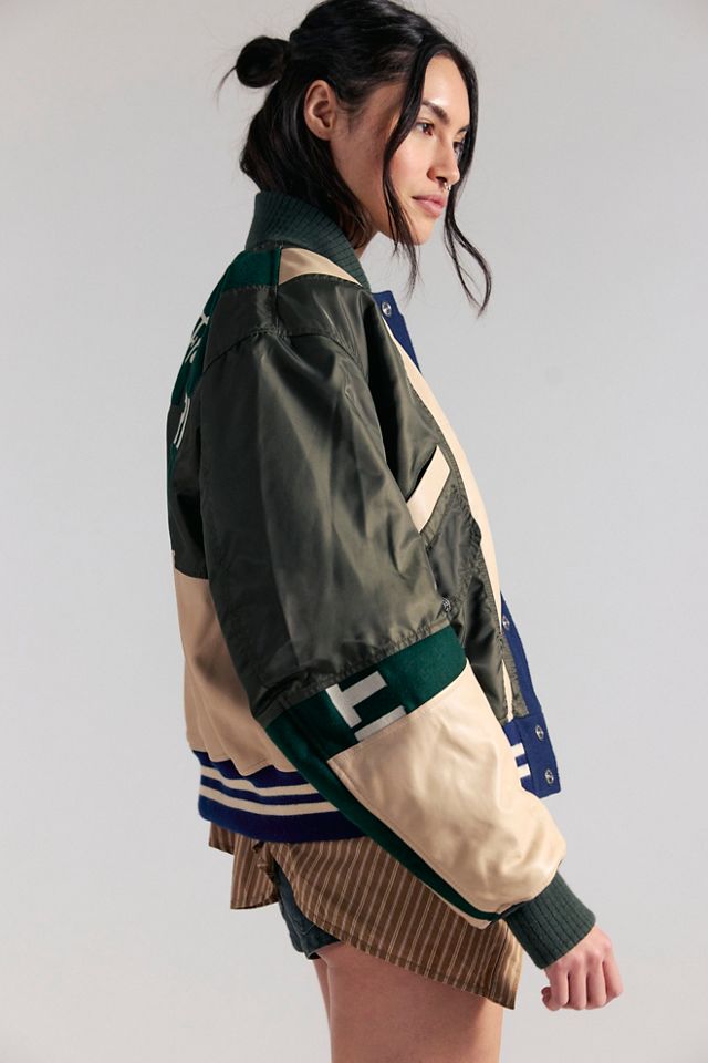 We The Free Triple Kick Novelty Bomber Jacket #6