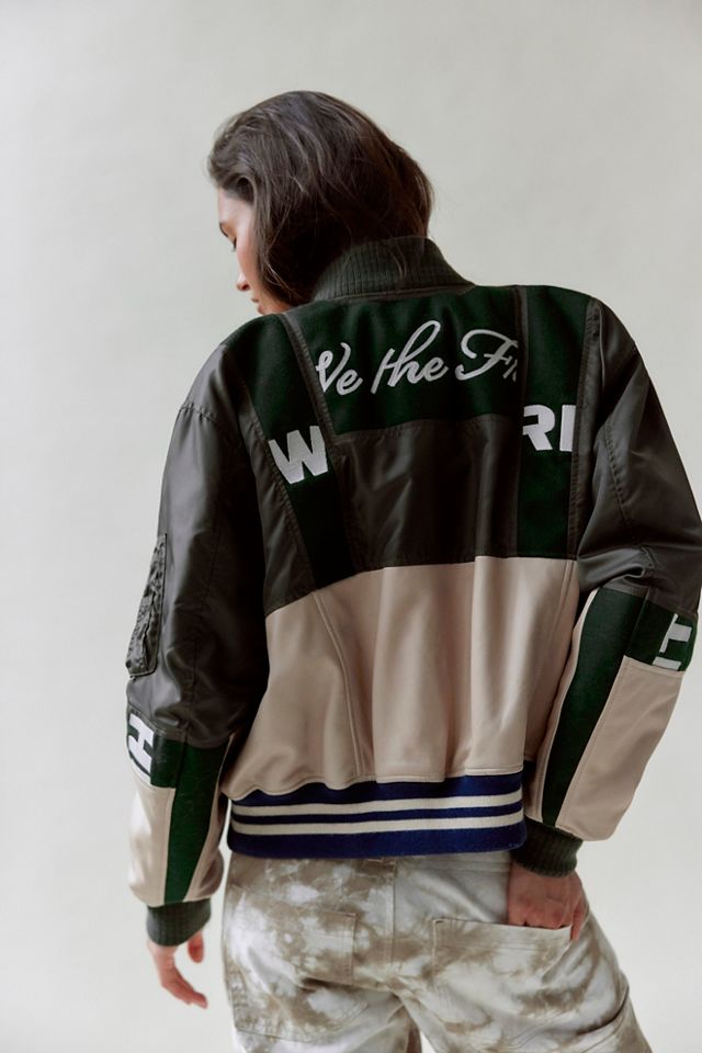 We The Free Triple Kick Novelty Bomber Jacket #1