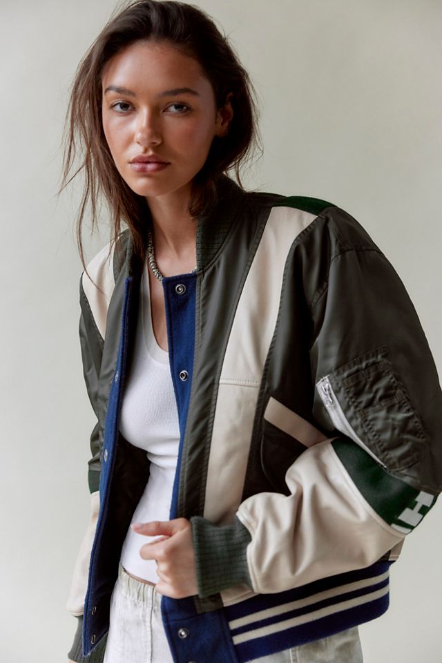 We The Free Triple Kick Novelty Bomber Jacket #2