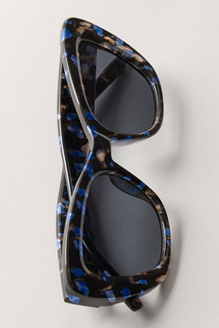 Laguna Butterfly Sunglasses by Free People in Blue