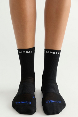 Bombas Solid RunPro Quarter-Length Socks