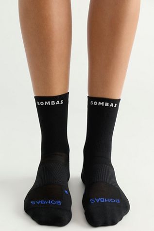 Bombas Solid RunPro Quarter-Length Socks