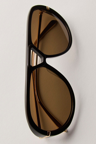 Banbe The Harley Sunglasses at Free People in Brown