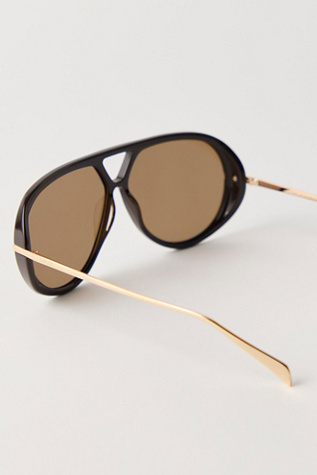 Женские солнцезащитные очки Banbe The Harley Sunglasses, цвет: Тёмно-коричневый — фото 3