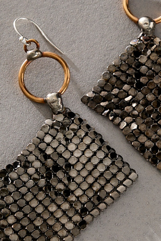 Mikal Winn Mesh Drop Earrings