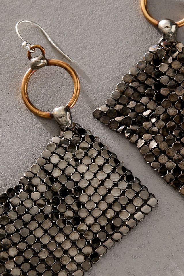 Mikal Winn Mesh Drop Earrings #1
