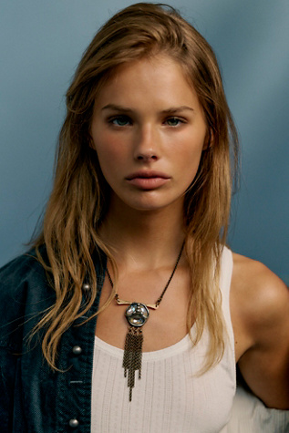 Mikal Winn Fringe Necklace