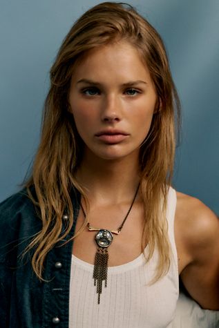 Mikal Winn Fringe Necklace