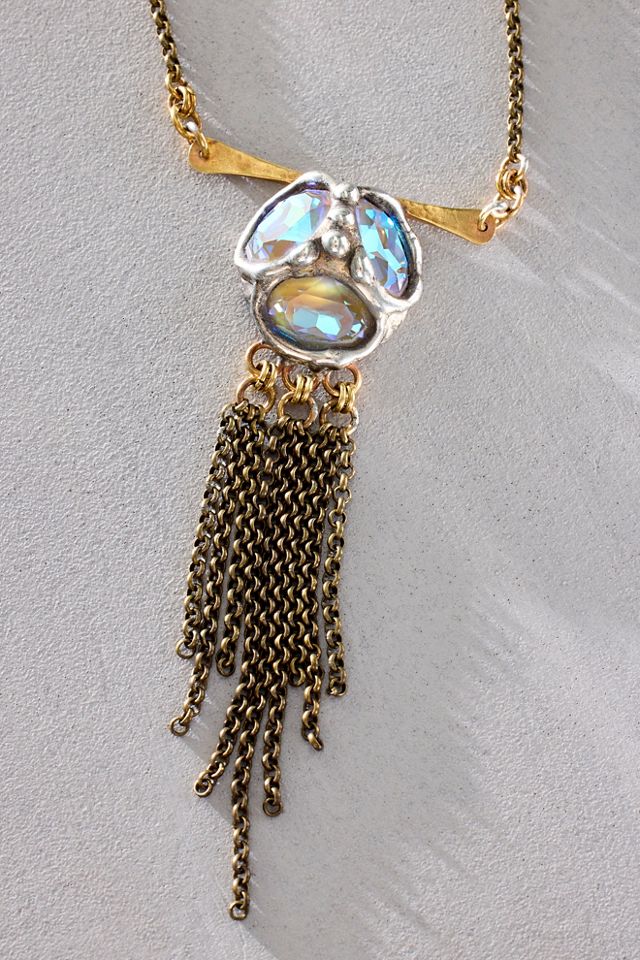 Mikal Winn Fringe Necklace #1