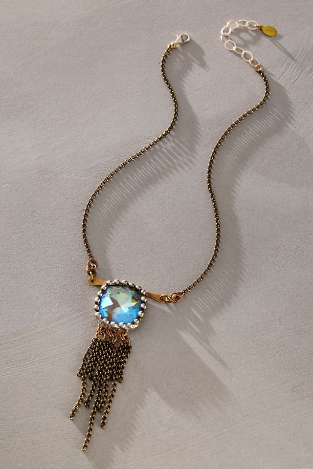 Mikal Winn Fringe Necklace #1