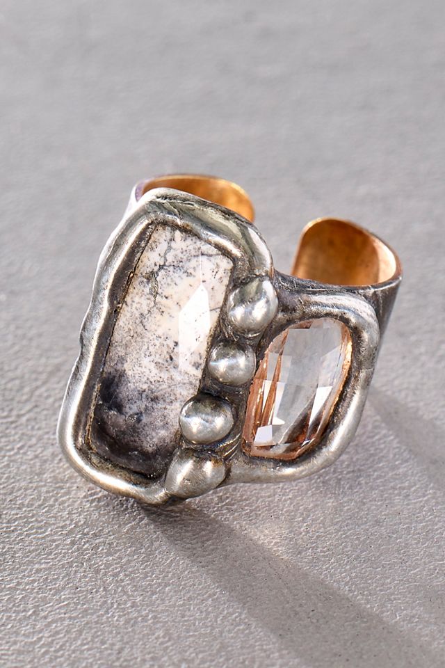 Mikal Winn Crystal & Stone Ring #1