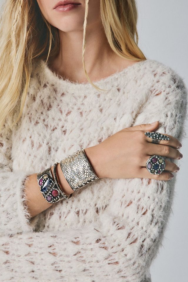 Mikal Winn Bold Mesh Cuff #2