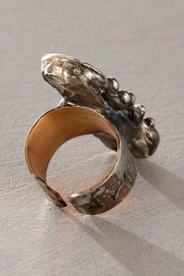 Mikal Winn Triple Sapphire Ring #1